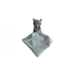 Doudou peluche mouchoir ours DC3771LAB P'tit Bisou