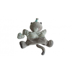 Doudou marionnette chat Mon Chaton Mots d'Enfants