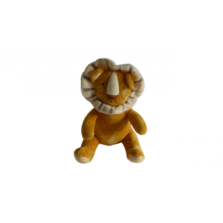 Doudou peluche lion Tom & Kiddy Tomkids
