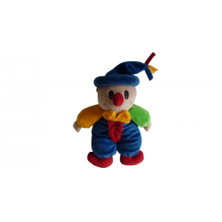 Doudou peluche clown Françoise Saget