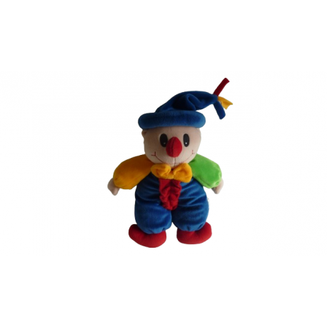 Doudou peluche clown Françoise Saget