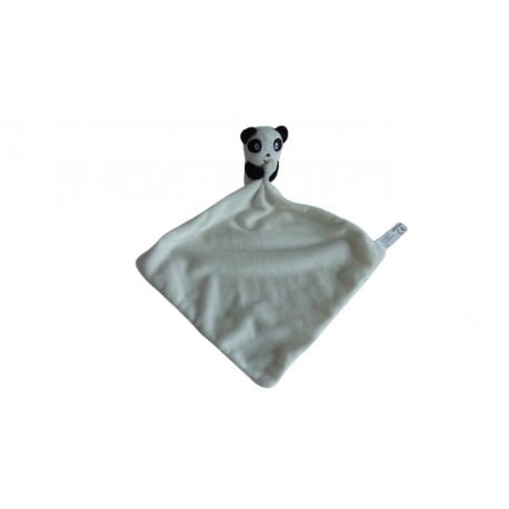 Doudou peluche mouchoir panda Zeeman