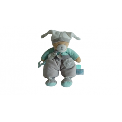 Doudou peluche éveil ours Polochon BN0353 Baby'Nat