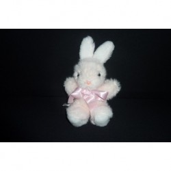 DOUDOU LAPIN PELUCHE VINTAGE SUCRE D'ORGE