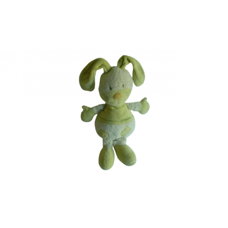 Doudou peluche lapin Sauthon