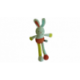 Doudou peluche lapin Auchan
