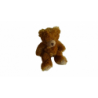 Doudou peluche ours 23 cm Lascar