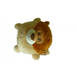 Doudou peluche boule lion 40 cm Max et Sax