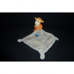 DOUDOU TIGRE TIGROU PELUCHE AVEC MOUCHOIR DISNEY