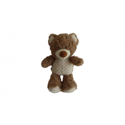 Doudou peluche ours 31 cm ZDT