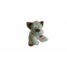 Doudou peluche chien Fizzy