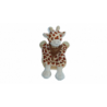 Doudou marionnette girafe Savane BN0397 Baby'Nat