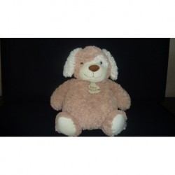 DOUDOU CHIEN PELUCHE GRAND MODELE HISTOIRE D'OURS