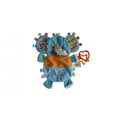 Doudou éléphant éveil Tololo Jing Bao Toys