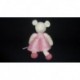 DOUDOU SOURIS PELUCHE COLLECTION LILA ET PATACHON MOULIN ROTY