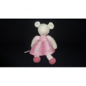 DOUDOU SOURIS PELUCHE COLLECTION LILA ET PATACHON MOULIN ROTY
