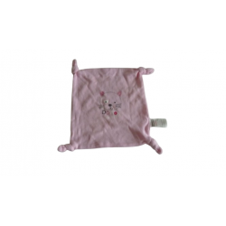 Doudou carré plat ours Absorba