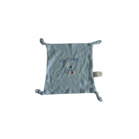 Doudou carré plat ours Absorba