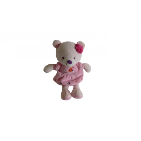 Doudou peluche ours Pommette