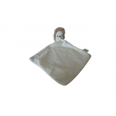 Doudou peluche mouchoir hérisson Zeeman