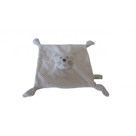 Doudou chat Bout'Chou Monoprix