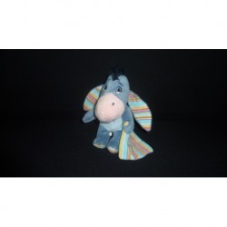 DOUDOU ÂNE BOURRIQUET PELUCHE AVEC MOUCHOIR DISNEY
