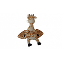 Doudou peluche mouchoir girafe Impexit