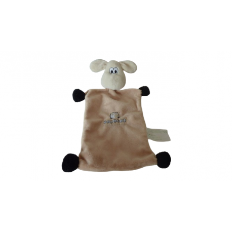 Doudou mouton Brioche marron clair Beryl