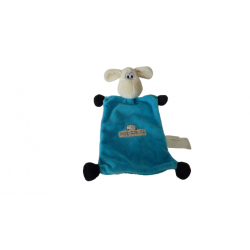 Doudou mouton Brioche turquoise Beryl