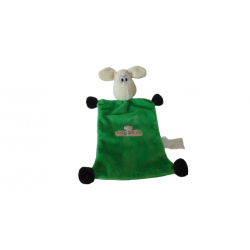 Doudou mouton Brioche vert Beryl