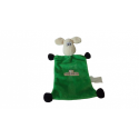 Doudou mouton Brioche vert Beryl