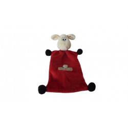 Doudou mouton Brioche rouge bordeaux Beryl