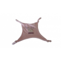 Doudou carré plat Mon Bébé douceur rose Gémo