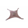 Doudou carré plat Mon Bébé douceur rose Gémo