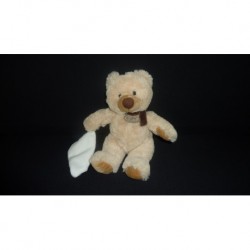 DOUDOU OURS PELUCHE AVEC MOUCHOIR BABY'NAT
