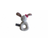 Doudou hochet lapin comme neuf Ochestra Prémaman