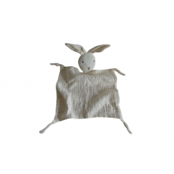 Doudou lapin lange comme neuf