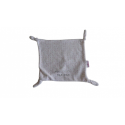 Doudou carré plat Mon doudou tout doux comme neuf Pommette