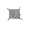 Doudou carré plat Mon doudou tout doux comme neuf Pommette
