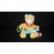 DOUDOU OURS ACTIVITES D'EVEIL PELUCHE BABY'NAT