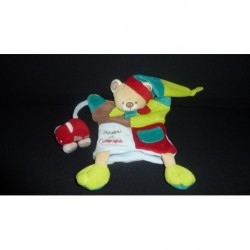 DOUDOU OURS MARIONNETTE ET SA PETITE VOITURE DOUDOU ET COMPAGNIE