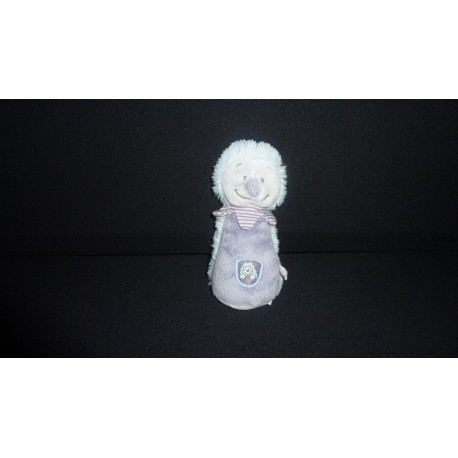 DOUDOU HERISSON HOCHET COLLECTION ARTHUR ET MERLIN NOUKIE'S
