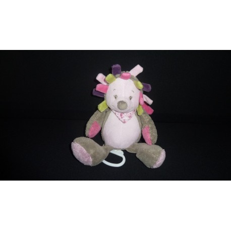 DOUDOU HERISSON COLLECTION MANON ET ALIZEE MUSICAL NATTOU