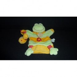 DOUDOU GRENOUILLE MARIONNETTE ET SON PETIT CANARD DOUDOU ET COMPAGNIE
