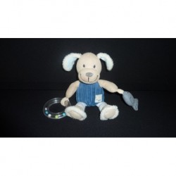 DOUDOU CHIEN ACTIVITES D'EVEIL PELUCHE POMMETTE