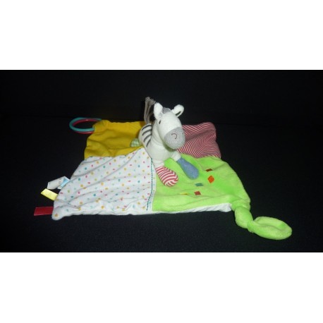 DOUDOU ZEBRE OXYBUL EVEIL ET JEUX