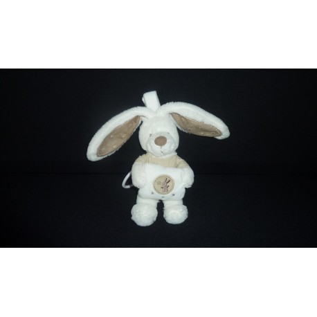 DOUDOU LAPIN MUSICAL POMMETTE