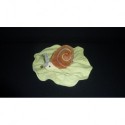 DOUDOU ESCARGOT SUR SA FEUILLE NATURE ET DECOUVERTES