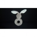 DOUDOU LAPIN HOCHET CLARINS